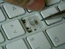 How to replace a Key on an APPLE MACBOOK keyboard topcase صيانة أزرار اللابتوب1