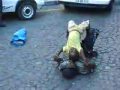 Street Acrobats in Cape Town, African Footage (7) لا لا مش طبيعي