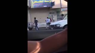 Shooting in the city of Tabuk مضاربة وإطلاق نار قبل الإفطار في خالدية تبوك